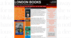 Desktop Screenshot of london-books.co.uk